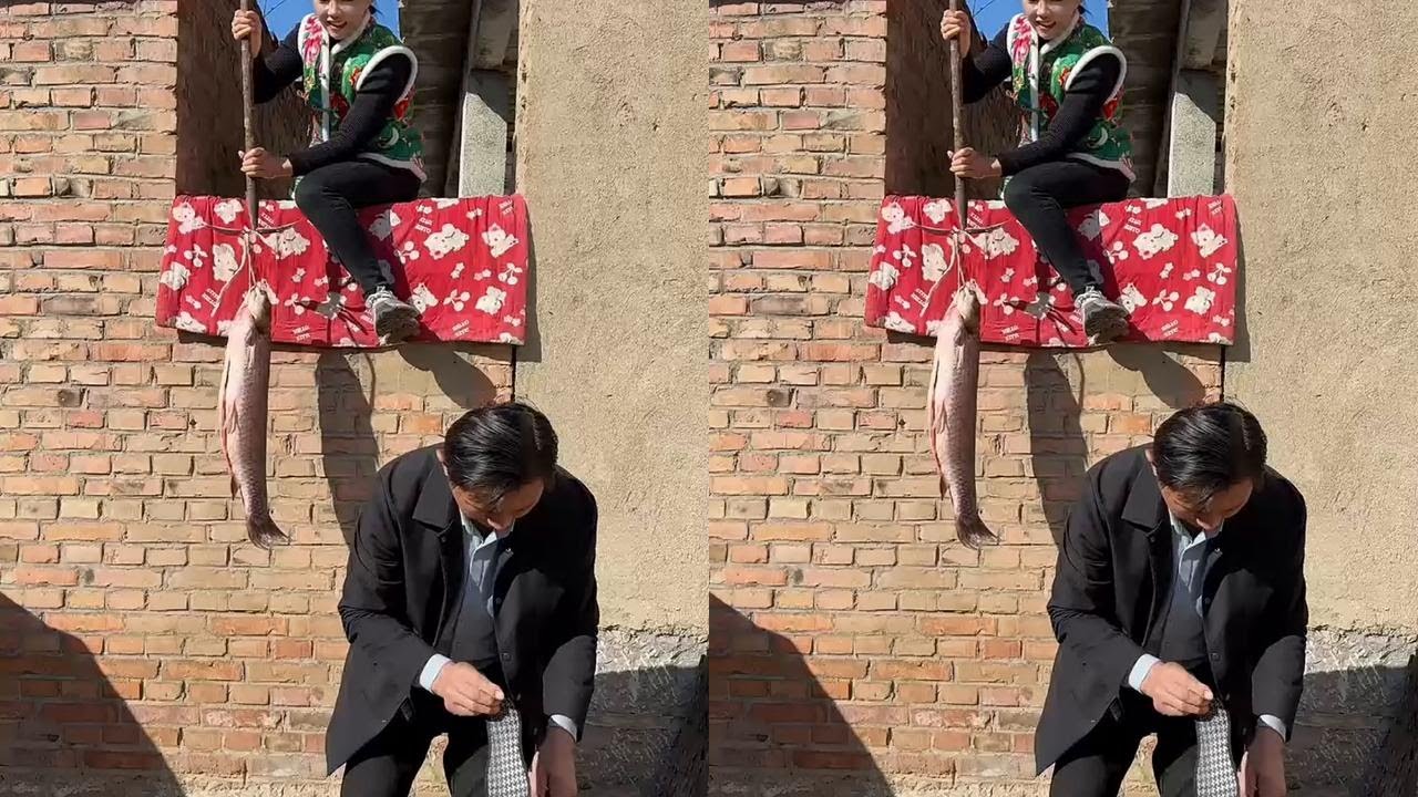 Where did my big fish go? #Funny #Rural #Joke