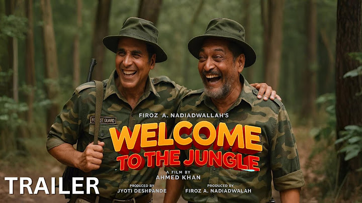 Introducing Uday Shetty! - Welcome To The Jungle (Welcome 3) - New Trailer