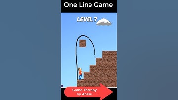 One Line Game - Level 7 #braingames #gametherapy #onlinegaming #shorts