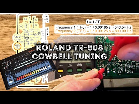 How To Tune A Roland TR-808 Cowbell!