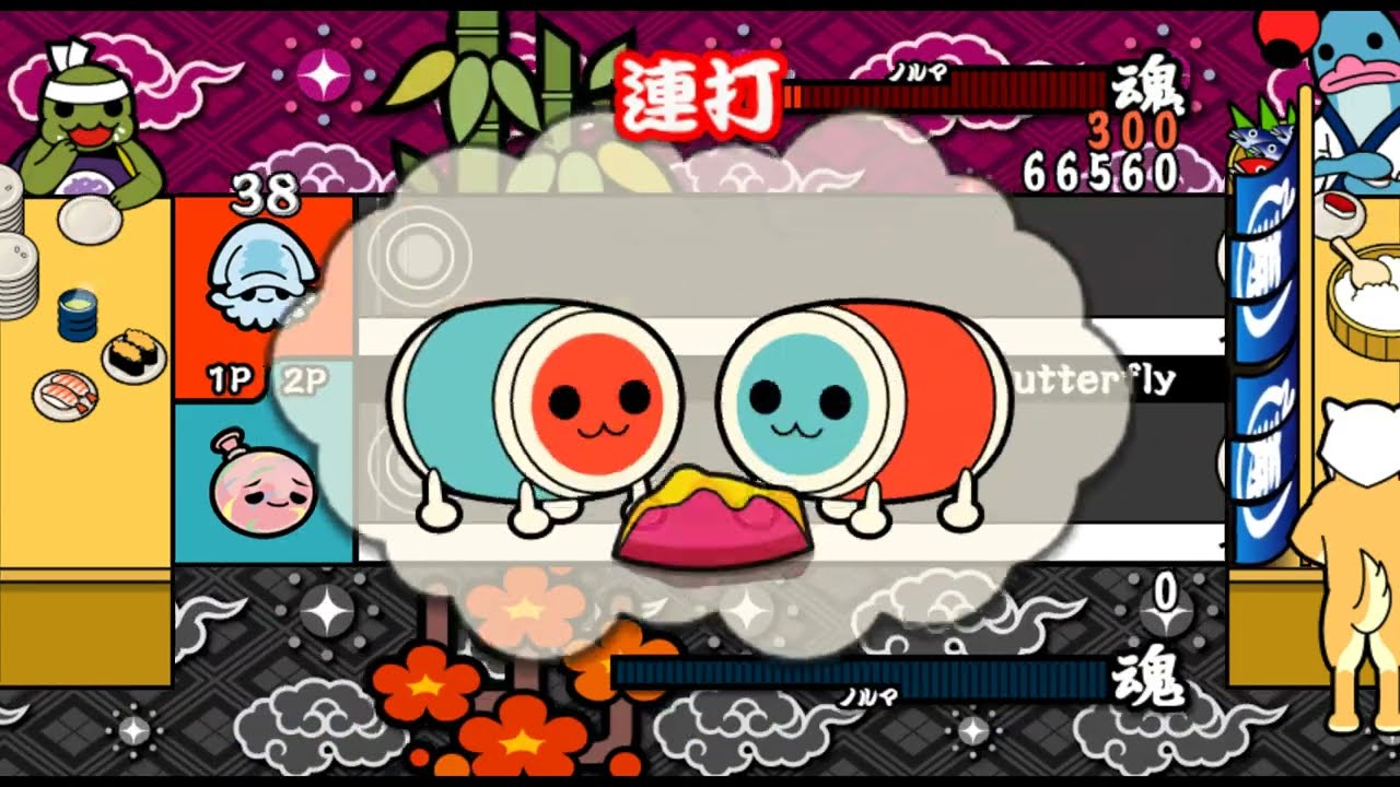 Taiko no Tatsujin Wii Minna de Party☆ Третье поколение! Играем в игру-представление. В неё играет...