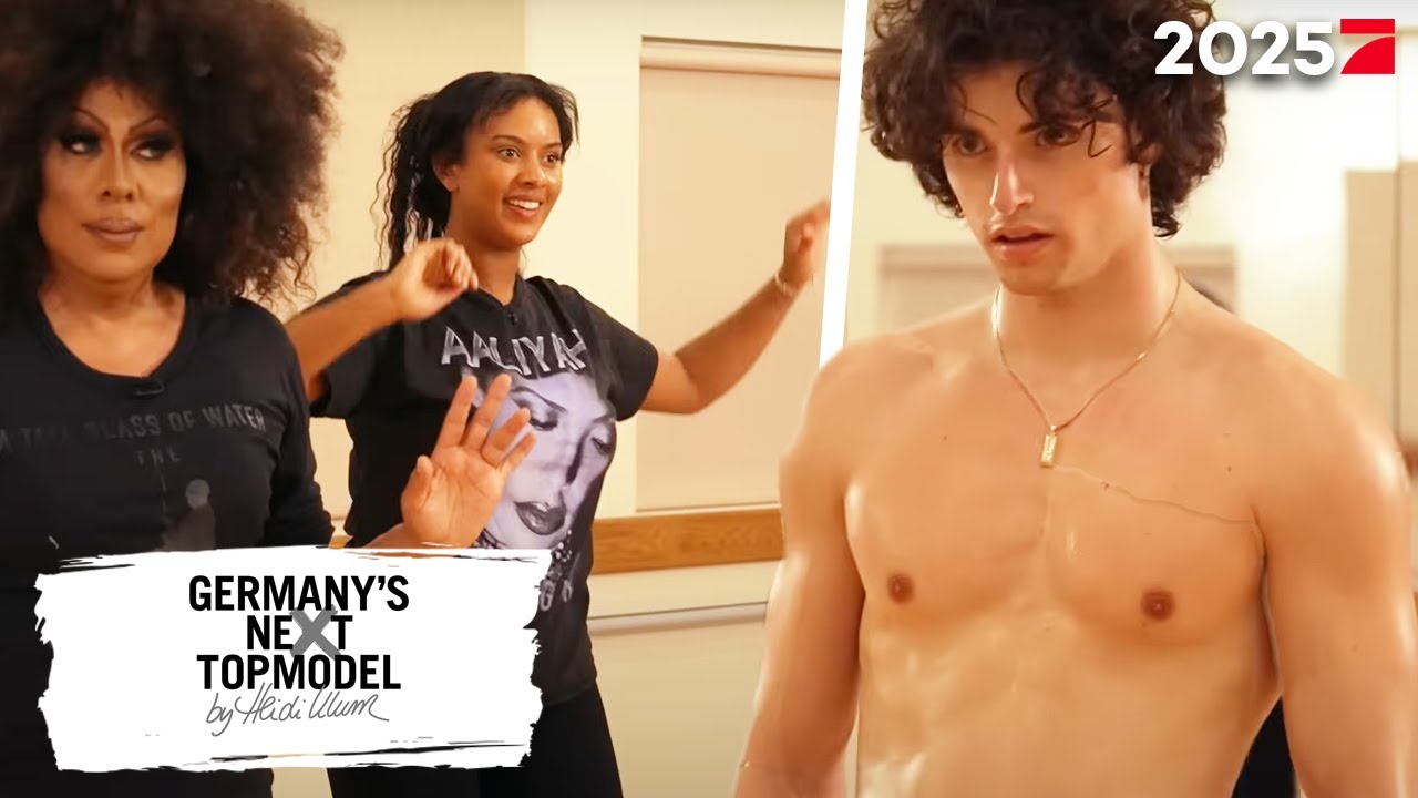 Drag-Training mit Überraschungen! Kevin glänzt, Aaliyah kämpft | GNTM 2025 ProSieben