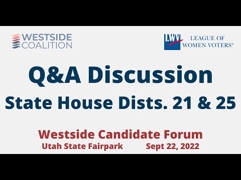 2022 Westside Candidate Night! State House District 21