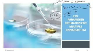 L19 Parameter estimation for MU linear model