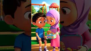 He Shared His Lunch on Monday 🥹 | Kindness Wins | Islamic Kids Short
