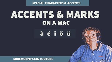 Mac Tip: How To Add Special Characters & Accents