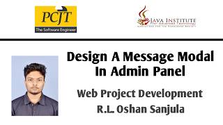 Chapter 47 || Design view message modal in admin panel using TailwindCss , JavaScript and PHP