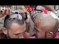 Most Attractive Satisfying 👌 VS Dandruff Remove Complete Head Shave Tutorial for Men's 😲 2026