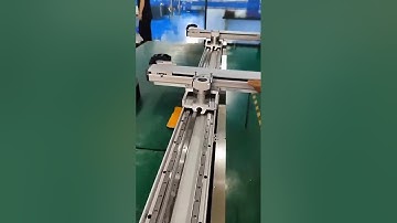 Multi-axis CNC Helical Rack and Pinion Gear Cartesian Robot  #linearactuator #linearmotion #factory