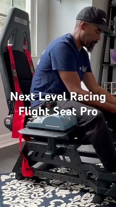 Flight Seat Pro by Next Level Racing https://youtu.be/C1lvWEV3dOg