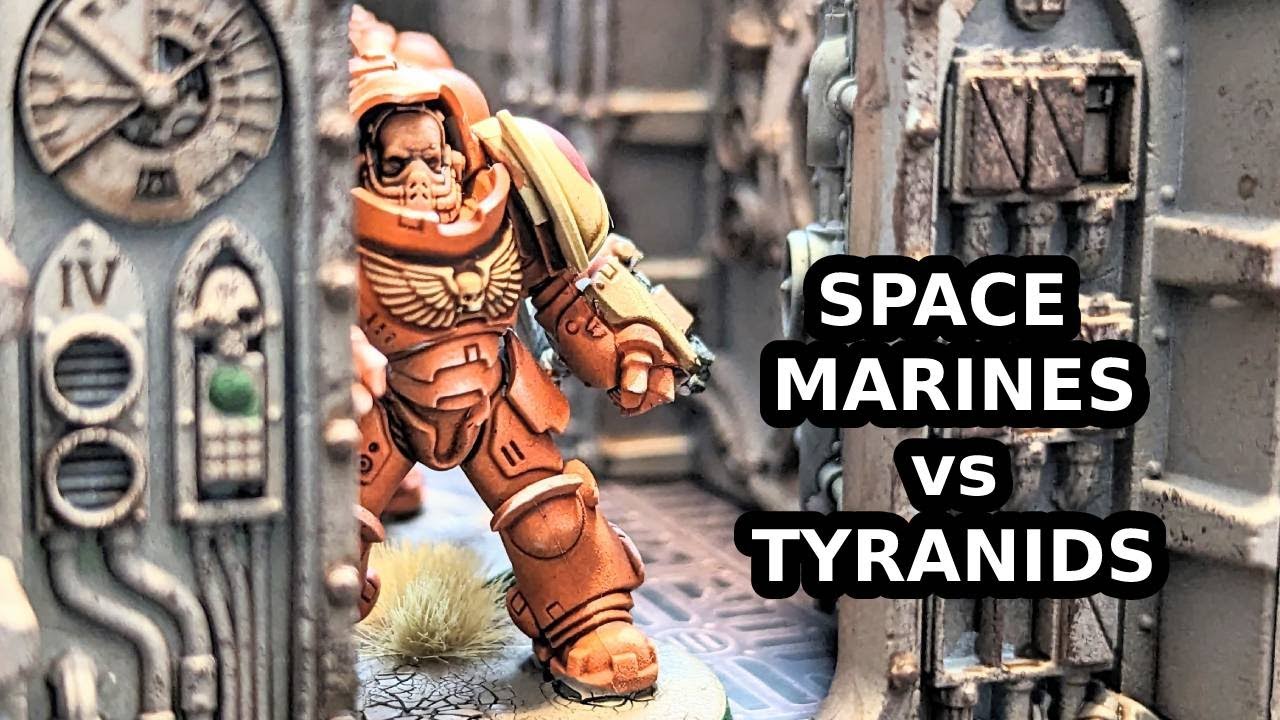 Space Marines vs Tyranids - 40k Boarding Action Battle Report