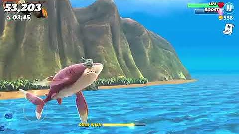 Hungry shark world part 2 (whitetip and porbeagle)