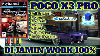 BEST SETTING UPDATE 60 FPS GAME MIDNIGHT CLUB 3 - DUB EDITION DI AETHERSX2 OFFLINE FULL ORIGINAL screenshot 2