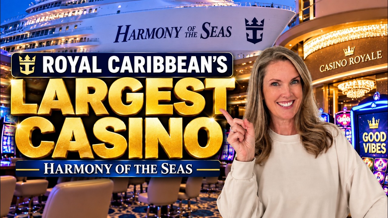 Inside Royal Caribbean’s BIGGEST Casino | Harmony of the Seas