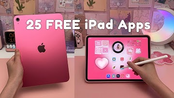 25 FREE iPad Apps You NEED ✏️❤️ | Productivity, Note Taking, Drawing & More!