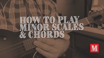 How To Play a Minor Scale and Minor Chords on the Mandolin