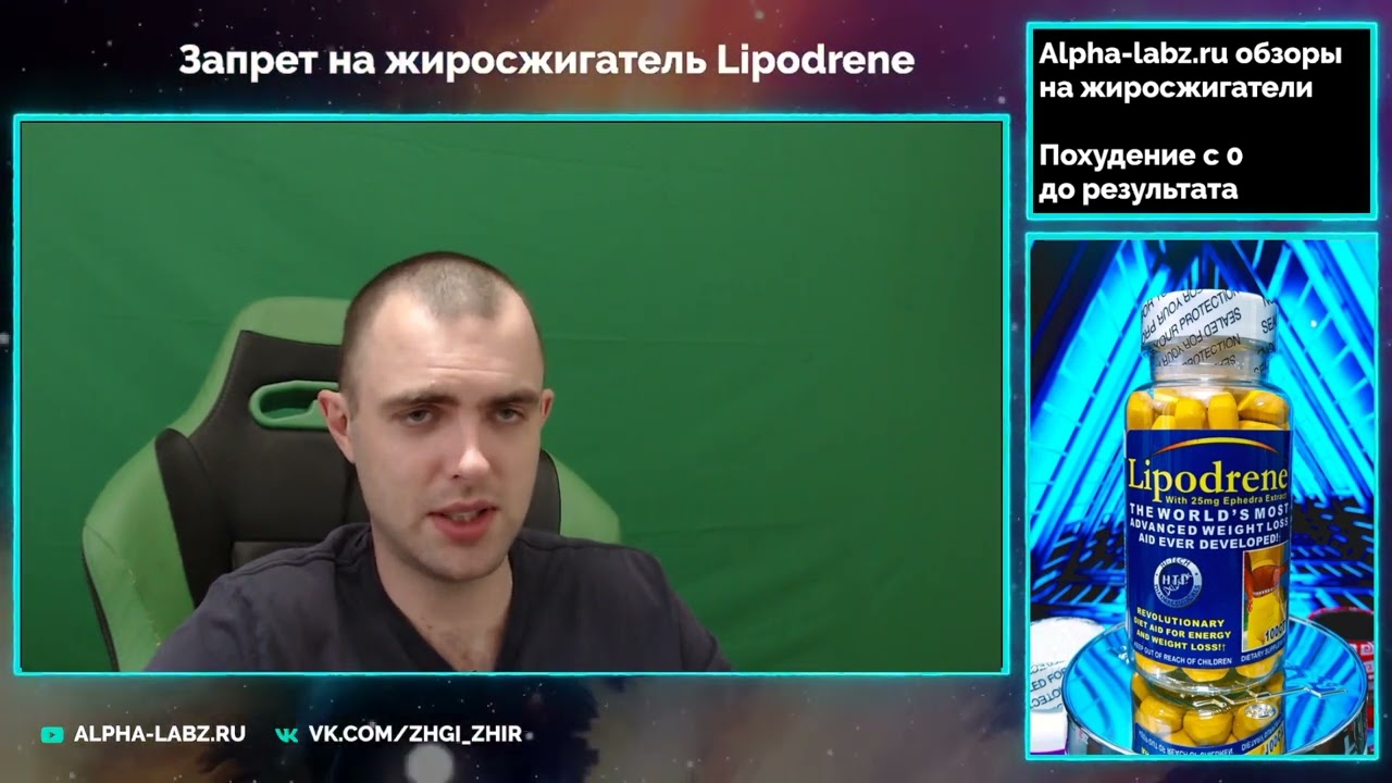 Запрет жиросжигателя Lipodrene от Hi-tech pharmaceuticals в России