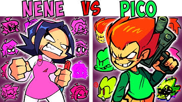 ALL NENE VS PICO TEST | FNF Character Test | Gameplay VS Playground