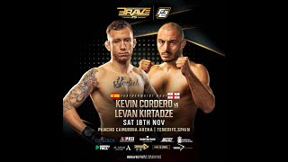 Kevin Cordero vs Levan Kirtadze - Fight Highlights (BRAVE CF 75)