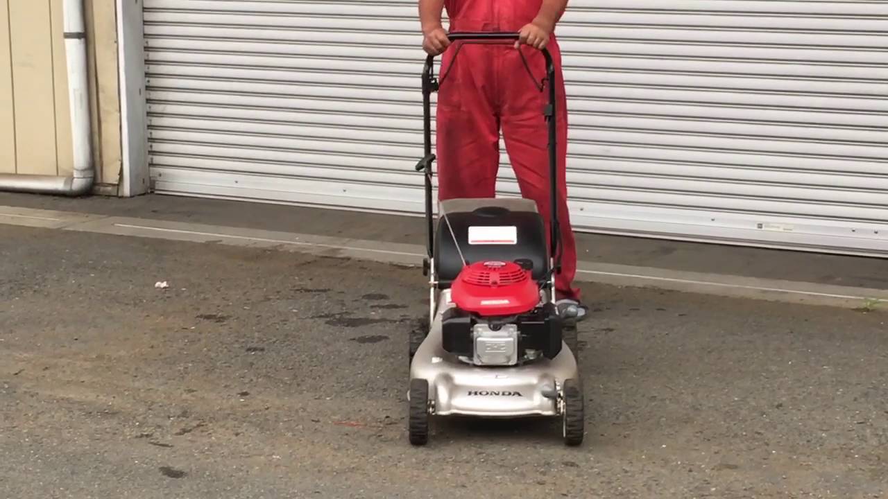 草刈や芝刈りに ホンダ 自走式 HRG465 使ってみました - YouTube