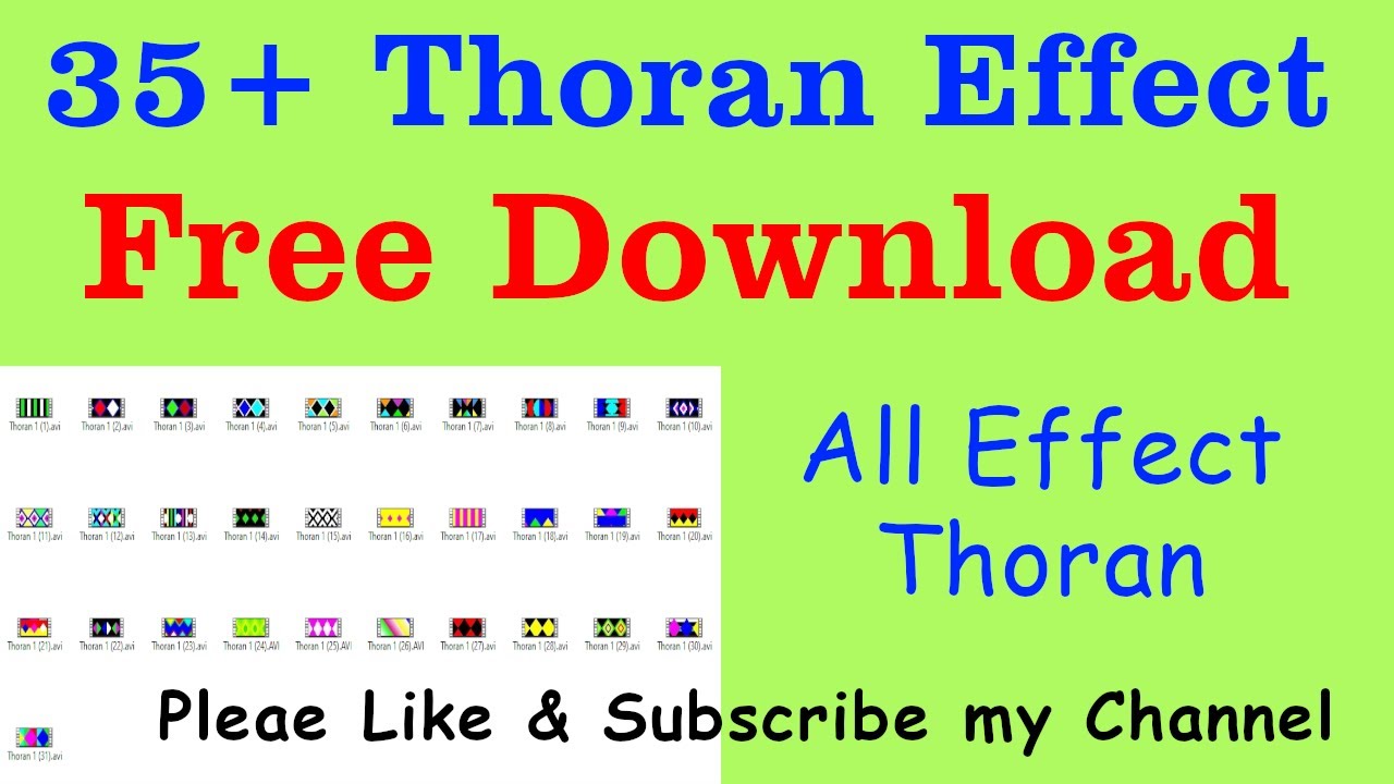 thoran effect free download | thoran effect | 