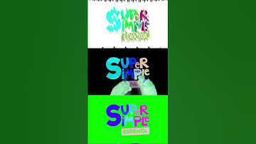 Super Simple Songs Espanol Intro Logo Effects Sponsored By Klasky Csupo 2001 Effects | Combined