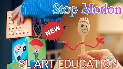 STOP MOTION USING PAPER CUT OUTS//SL ART EDUCATION TUTORIAL