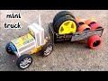 How to make mini truck from Matchbox at home || diy truck at home ||