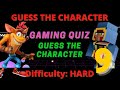 Gaming Quiz | Guess The Character #9 | HARD