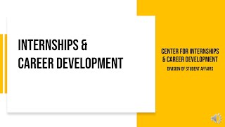 Internships & Career Development at Eastern Connecticut State University