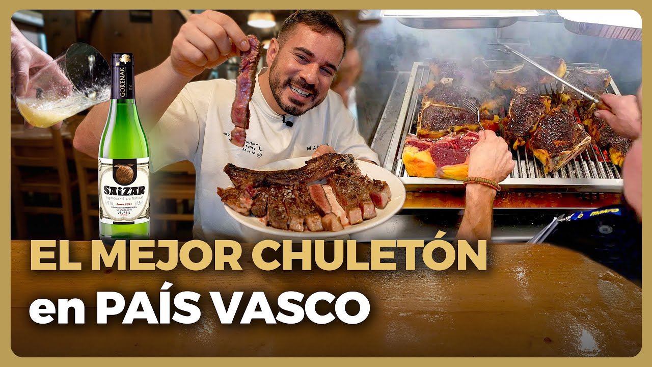 ¡Probando la MEJOR TXULETA de ESPAÑA en una SIDRERÍA VASCA!