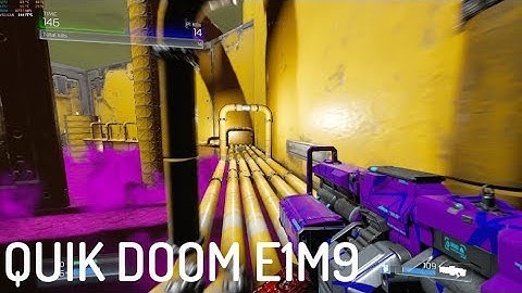 Doom SnapMap - QUIK DOOM: E1M9