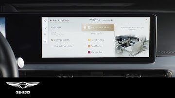 Infotainment Settings Overview | Genesis GV60 | How-To | Genesis USA