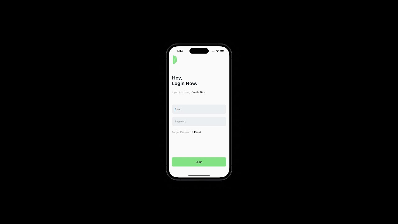 Flutter Login Page UI speed code | flutter ui design - YouTube