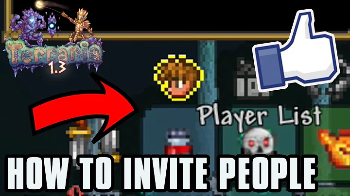 HOW TO INVITE PEOPLE TO GAME on Terraria 1.3 PS4 (Terraria 1.3 Console) - DayDayNews