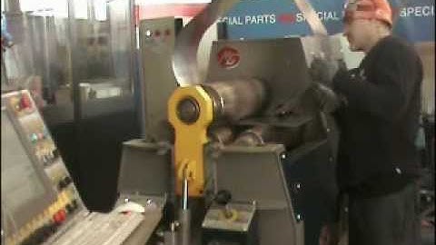 4 rolls CNC bending machine ellipse