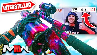 First in The WORLD to UNLOCK *INTERSTELLAR* Camo in MW3