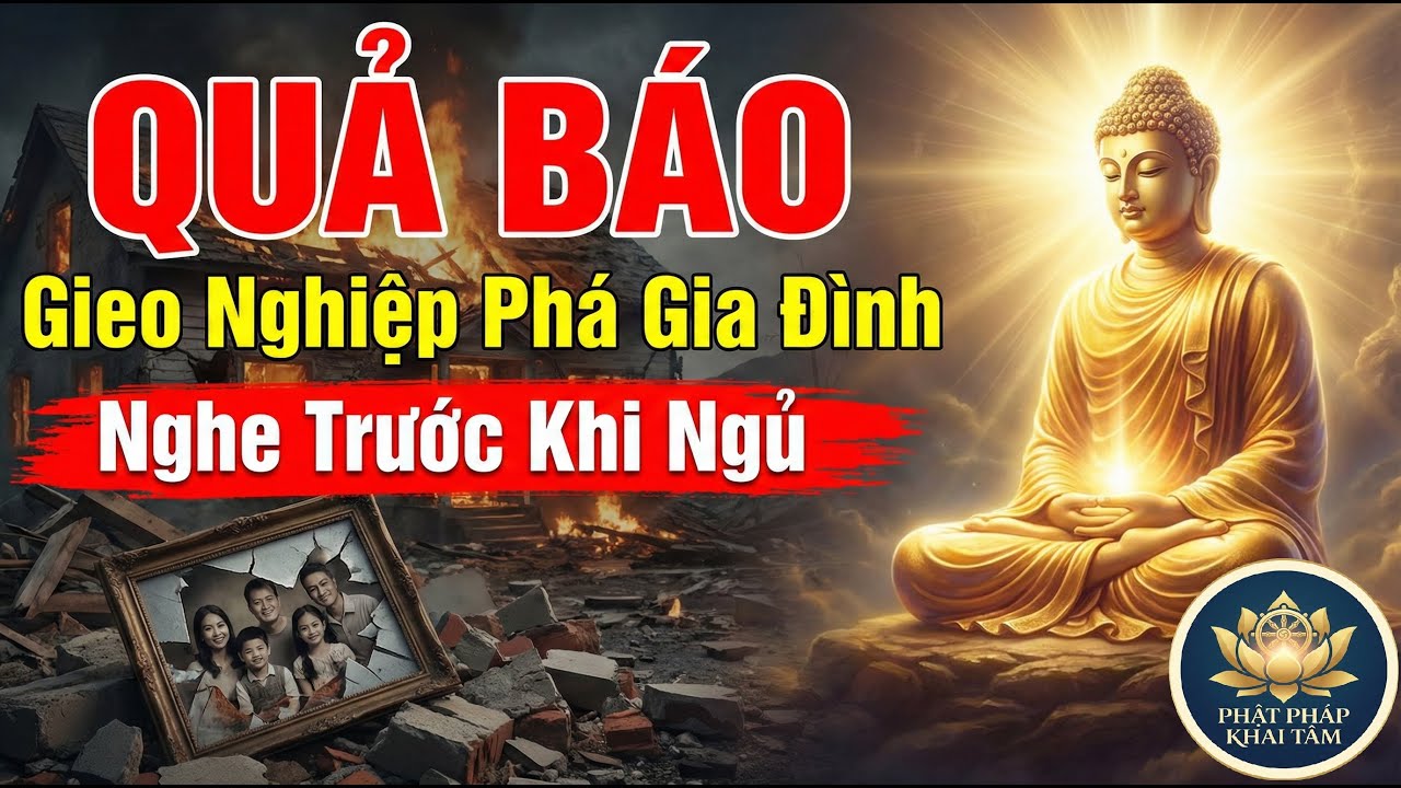 Phá nát nhà người, tan nát đời mình: Quả báo tuyệt đối đừng gieo nghiệp này – Lời Phật dạy