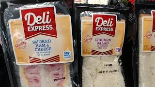 Deli, Sub Sandwiches At Walmart Dec. 2019