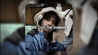 we lost the summer - txt | [nightcore]★