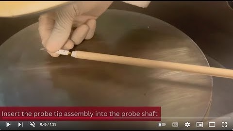 The easy installation of a Impedans Langmuir Double Probe in a CCP Chamber