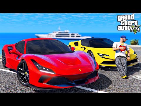 Я КУПИЛ ОГРОМНУЮ ЯХТУ! СРАВНЕНИЕ FERRARI F8 И FERRARI SF90 STRADALE! - РЕАЛЬНАЯ ЖИЗНЬ В GTA 5