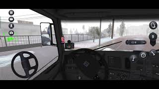 Heavy Snow Storm truck driving in Australia Country Map - Truck Simulator Ultimate screenshot 3