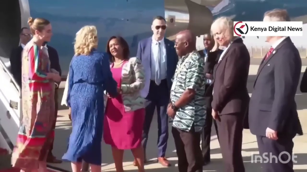 Dr. Jill Biden's first visit to Kenya as First Lady of US.