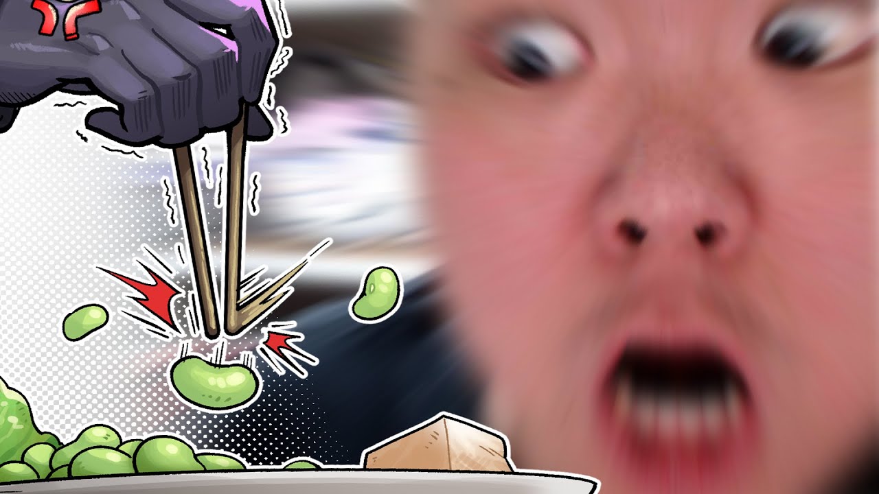 젓가락질 하나로 사람 본성 다 튀어나오게 하기