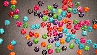 Beads, dice, marble video #asmr #satisfying #enjoy #creative #beads #foryou ​⁠#dice @Creatives9