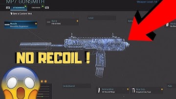 NO RECOIL MP7 CLASS SETUP ! ( MP7 OVERPOWERED CLASS )- MODERN WARFARE
