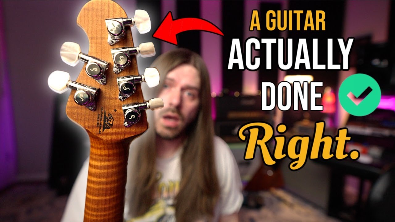 Ernie Ball Music Man Axis Super Sport.