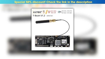 Best Seller LILYGO® T-Beam V1.2 ESP32 LoRa Module LoRaWAN Long Range 433MHz 868MHz 915MHz ESP32-DOW