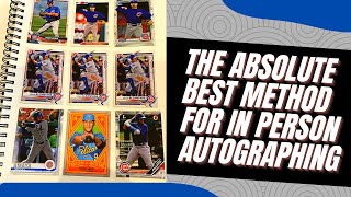 The Absolute Best Method For In Person Autographs